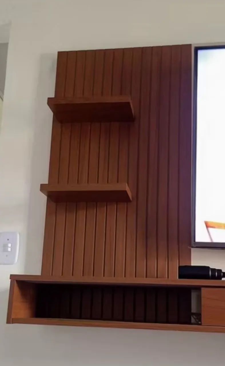 Rack painel em mdf para tv até 60 polegadas  - Foto 3