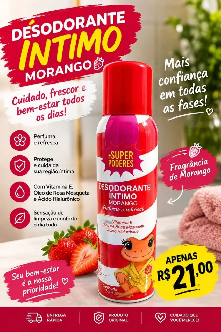 Desodorante íntimo 150 ml