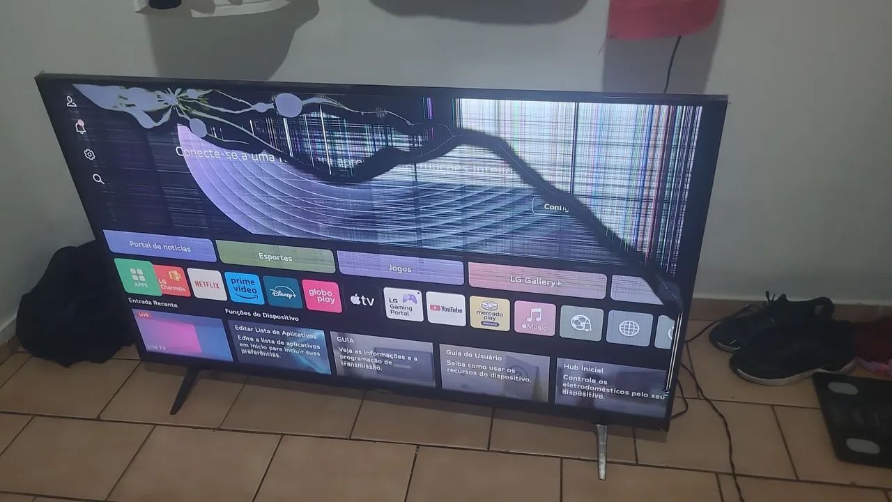 Tv 55 polegadas LG , para retirada de peças 