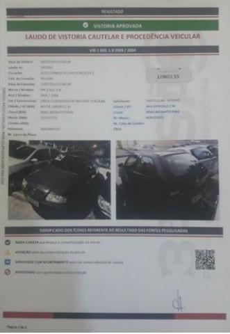 Veiculo com laudo de procedência aprovado-Gol 1.0 Basico Com GNV - 2004 - Foto 9