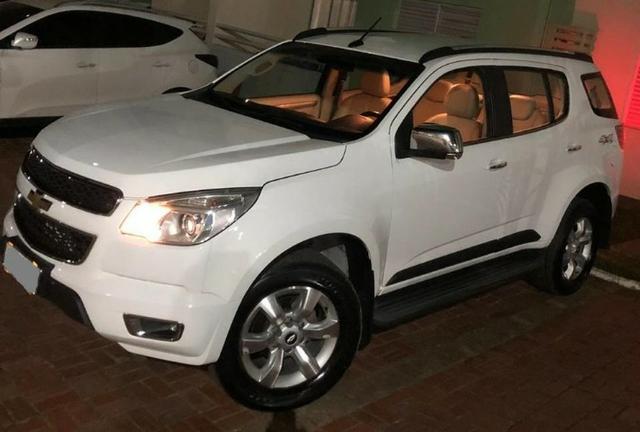 ''Linda Trailblazer Ltz 7 Lugares 3.6 V6 4x4 Flex Automática 2013/2014 completa de tudo''