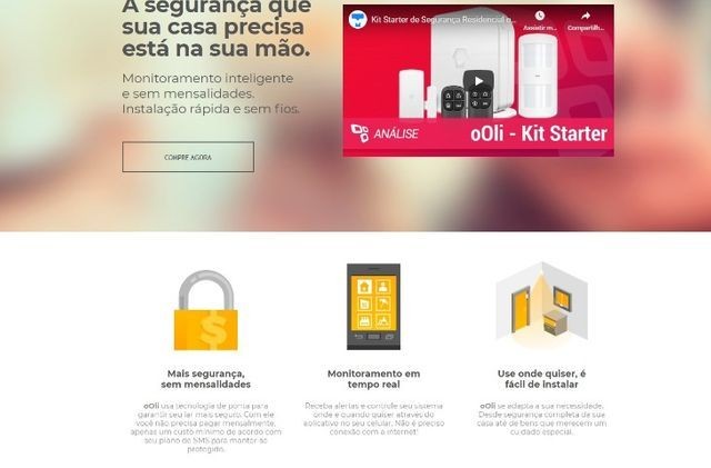 OOli Sistema de monitoramento e alarme mais completo e sem fio kit completo - Foto 5