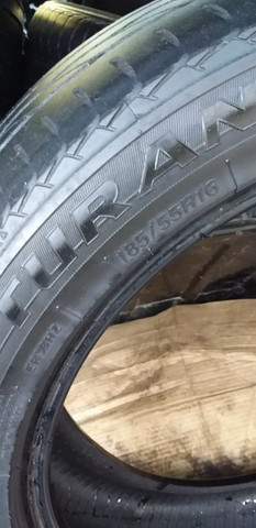 Vendo 4 Pneus Aros 185/ 55 R16 - Foto 7