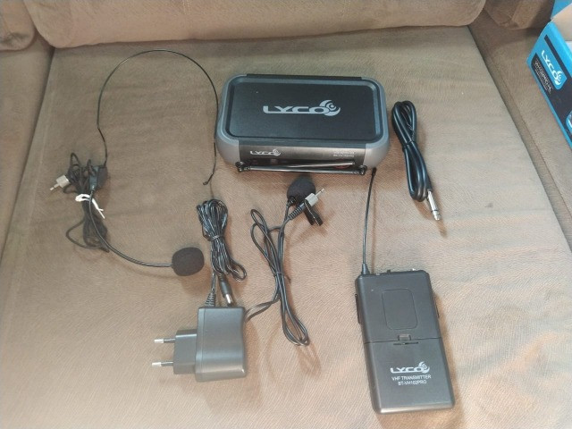 Microfone Sem Fio Lyco Vh 102 Pro Headset Semi Novo Perfeito - Foto 5