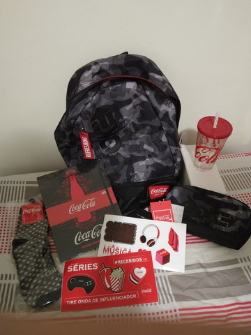Kit Coca cola novo (nunca usado)
