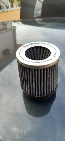 Filtro esportivo usado, em ótimas condições