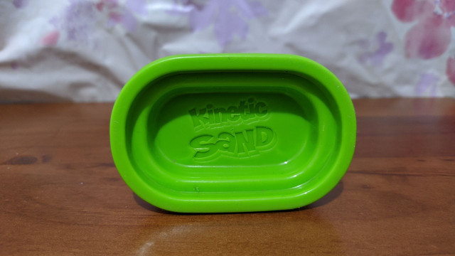 Massa Areia Verde com Molde de Castelo Kinetic Sand - Foto 3