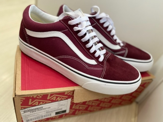 vans old skool vinho