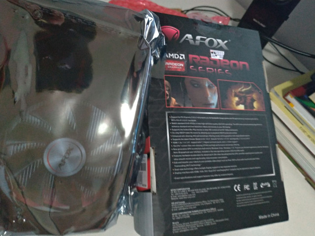 Placa de vídeo Afox Radeon RX550 4GB AMD - Foto 4