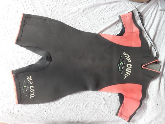 Roupa de borracha infantil curta - Foto 3