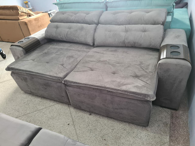 NOVO retrátil reclinável 5 lugares entrego - Foto 3