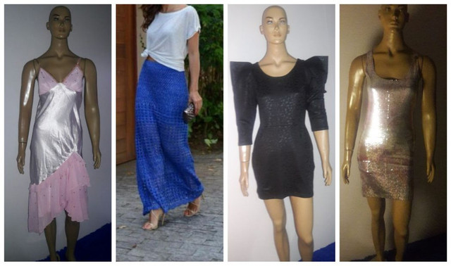 Leia Descrição + Vestidos Saias "Cada" Shop 126 + Isabel Modas P Novos Originais
