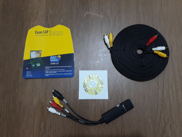 Easycap Original + Cabo RCA 10 metros