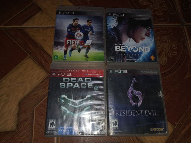 Troco esses 4 jogos originais de PS3.
