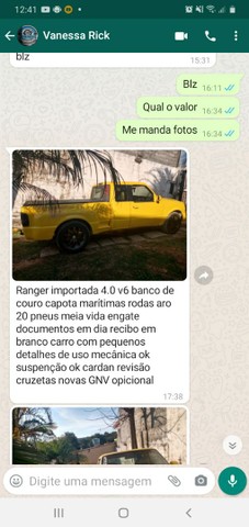 RANGER SPLACH MODELO ESPECIAL AMERICANA