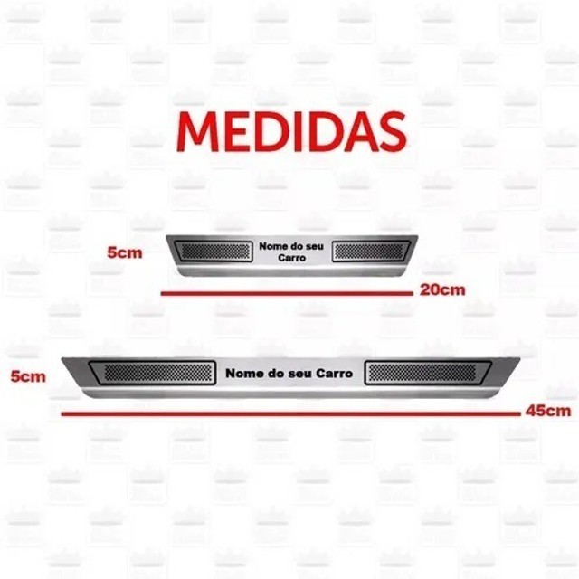 Soleira Aço Inox Hyundai Hb20s 2014/ - Foto 2