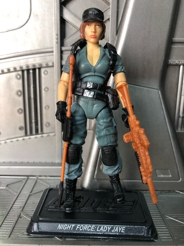GI JOE 2013 CONVENTION EXCLUSIVES/LADY JAYE (v10) NIGHT FORCE COVERT OPERATIONS 