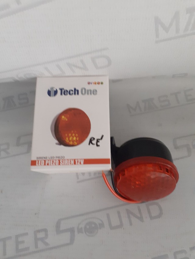 Sirene sinalizadora, de  marcha ré. Tech One. 12volts.  Garantia. Nova. Instalada.  - Foto 3