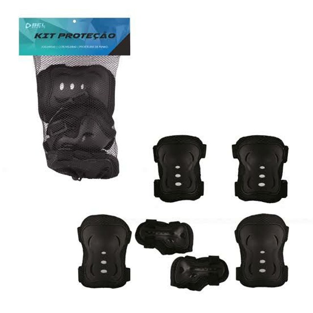 Kit Proteção Bel Sports Infantil sem Capacete(PRONTA ENTREGA) - Foto 2