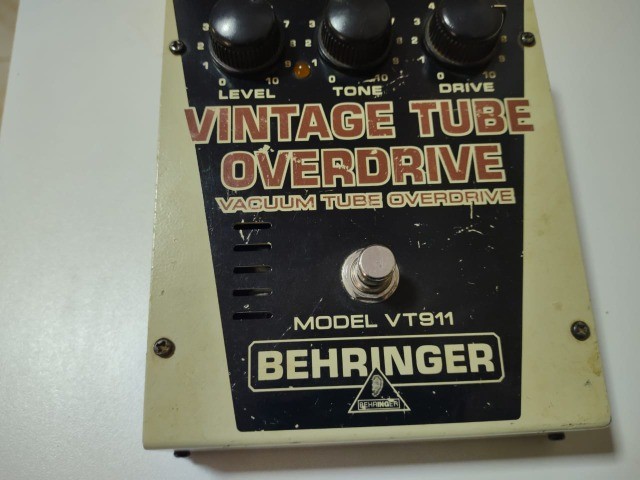 behringer tube overdrive vt911