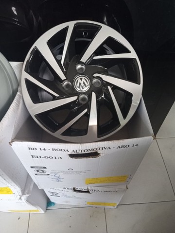 Roda Nova aro 14 -Linha Volkswagen (10x R$ 245,00)