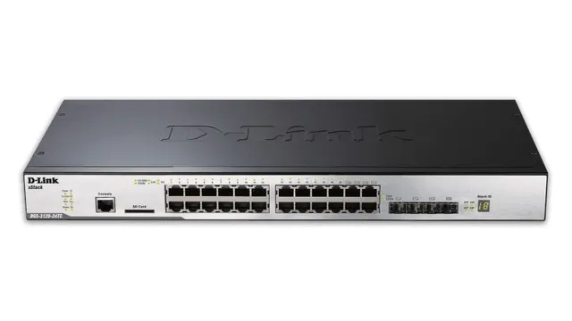 Switch Dlink Dgs 3120 24 PC gerenciável 24 Gigabit PoE