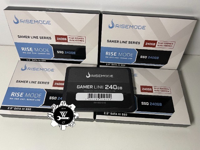 SSD RISE MODE GAMER LINE 240GB - RM-SSD-240 - Rise Mode - Loja Oficial