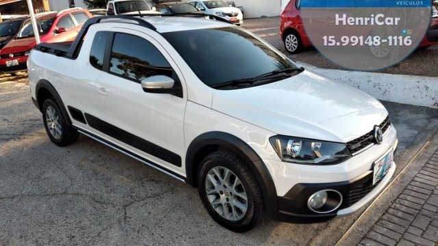 VW Saveiro Cross G5 baixa com rodas Volcano Space aro 18