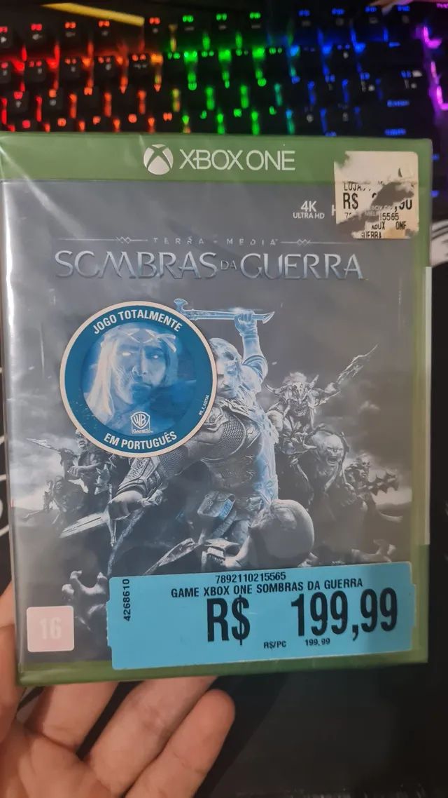 Terra-média Sombras da Guerra - Xbox One (SEMI-NOVO)