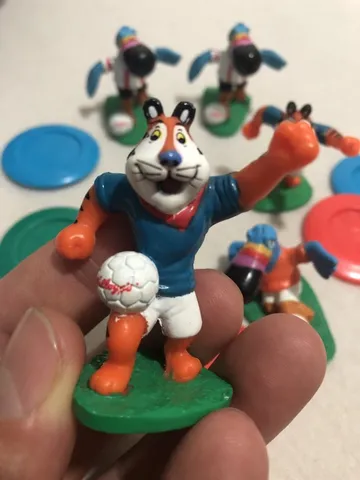 Coleção Kelloggs futebol de botão