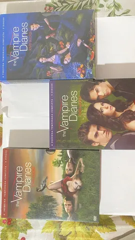 DVD BOX - THE VAMPIRE DIARIES - 1° TEMPORADA COMPLETA - 5 DISCOS