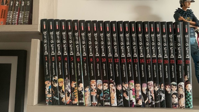 Mangas, naruto, demon slayer, jujutsu e mais