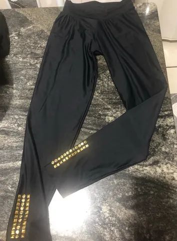 Calça legging preta (PP/P)