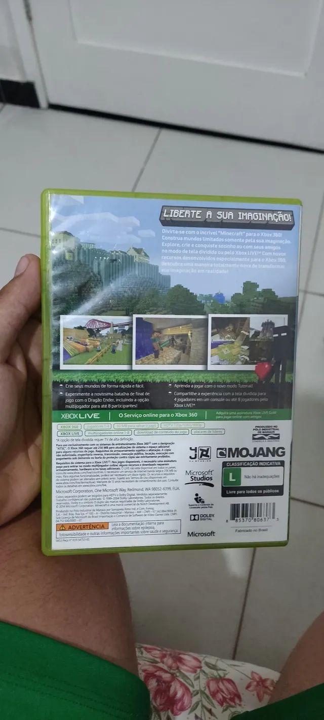 Como Jogar no Modo de Tela Dividida no Minecraft para Xbox 360