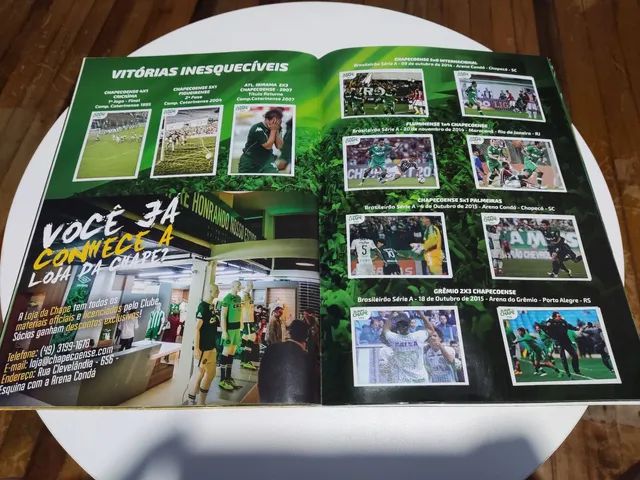 Álbum da chapecoense ano 2016. Completo brochura - Foto 5