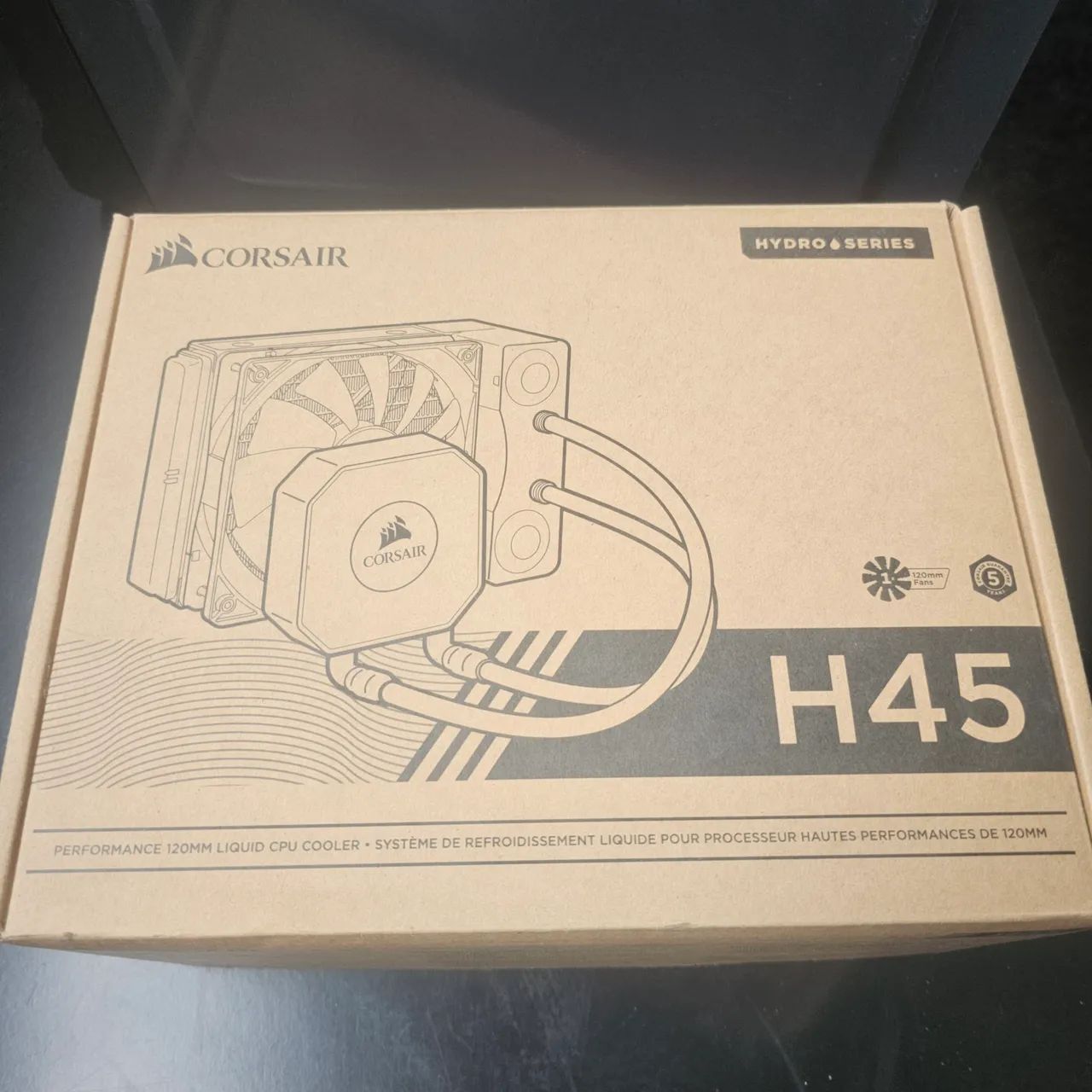 Cooler para processador Corsair H45
