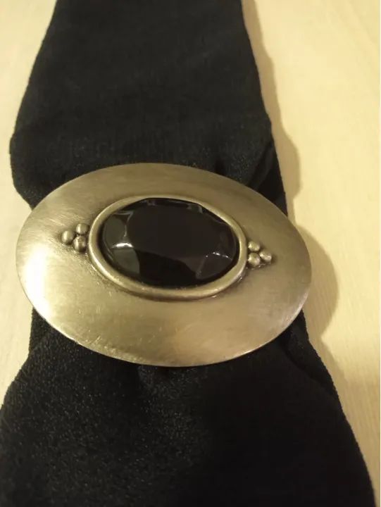 OFF! Faixa/ Cinto Preto Fivela Luxo .