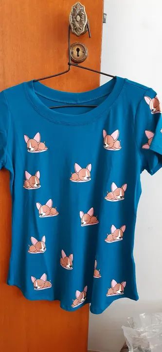 Blusas NOVAS, manga curta e manga comprida.  - Foto 3