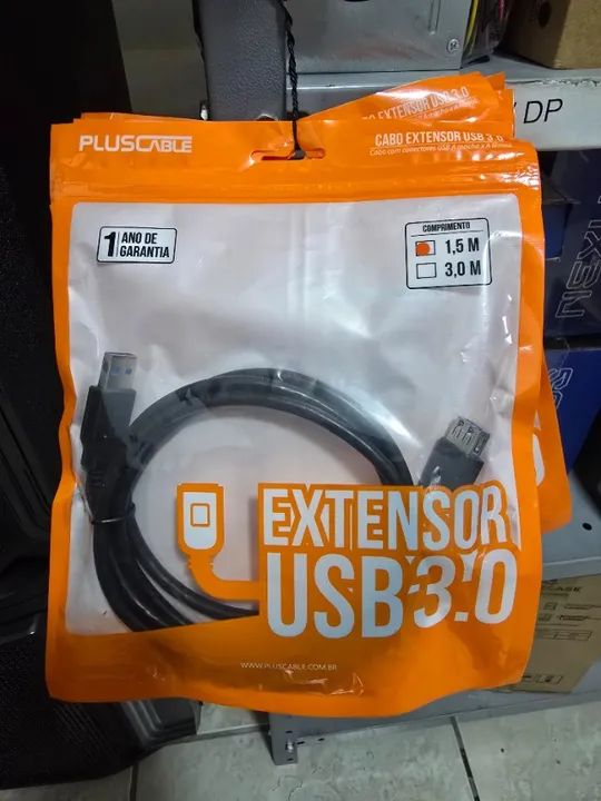 Cabo Extensor USB 3.0 1,5 metros