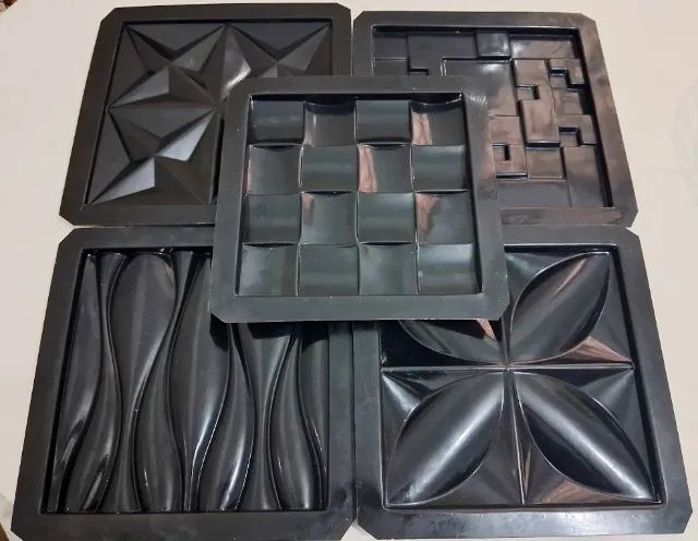 Kit com 5 Formas 3D para Moldes de Gesso - Usadas em Bom Estado - Foto 4