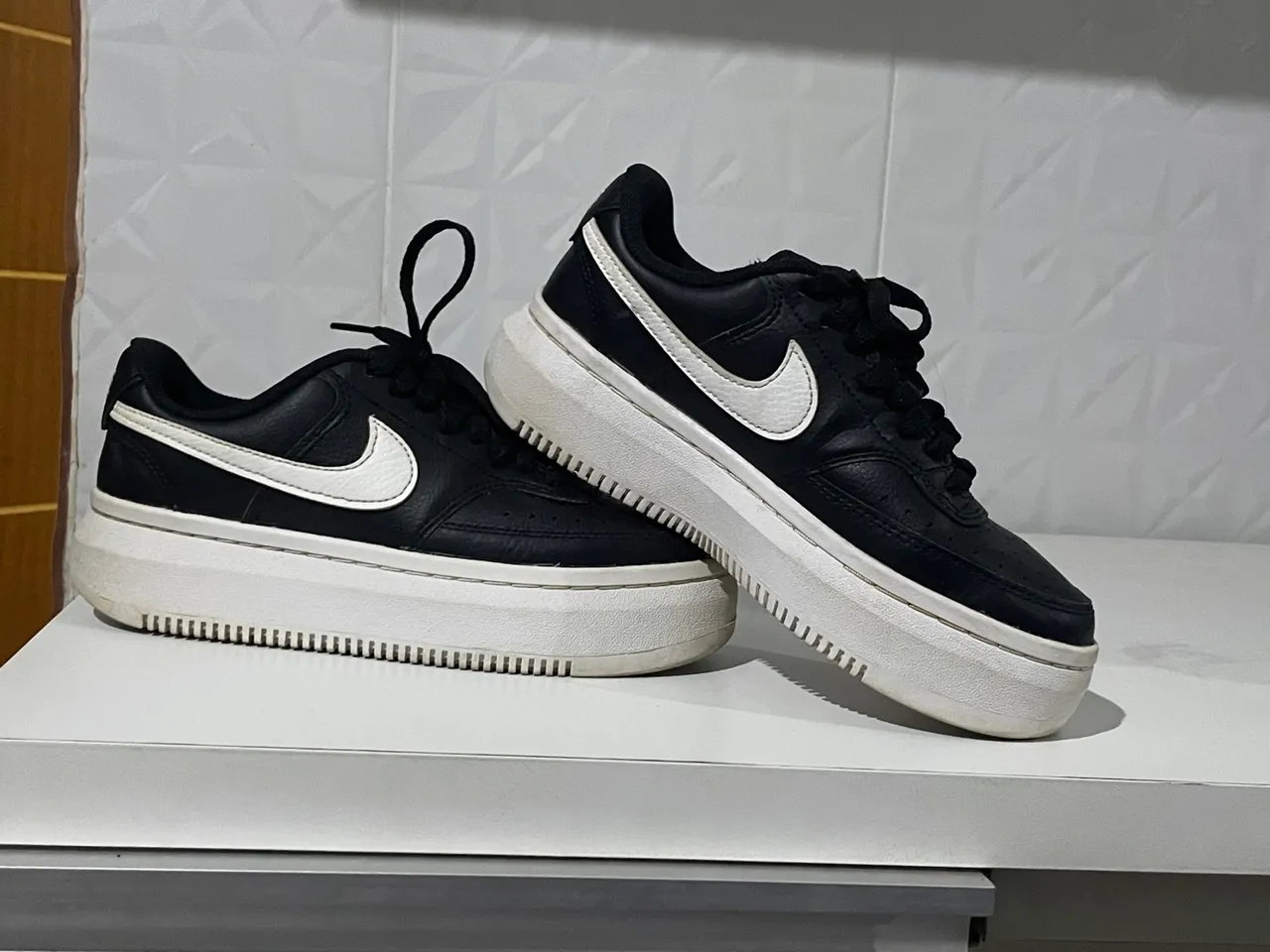 Nike Air Force 1 Platform Preto