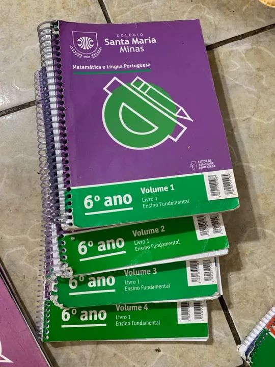 Livros Didáticos 6º Ano, edição 2023 - Bernoulli/Santa Maria  - Foto 2