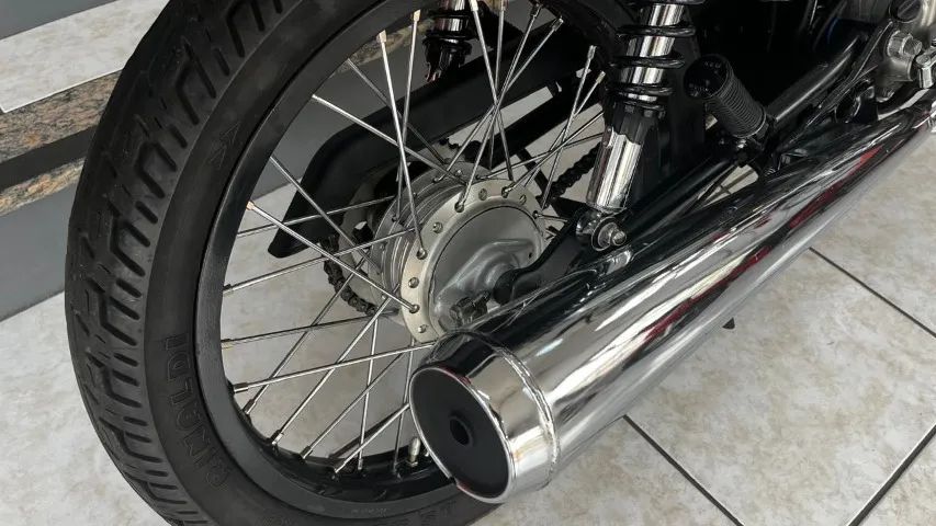 Honda Cg 125 Totay 1990 impecável raridade restaurada nos minimos detalhes - Foto 3