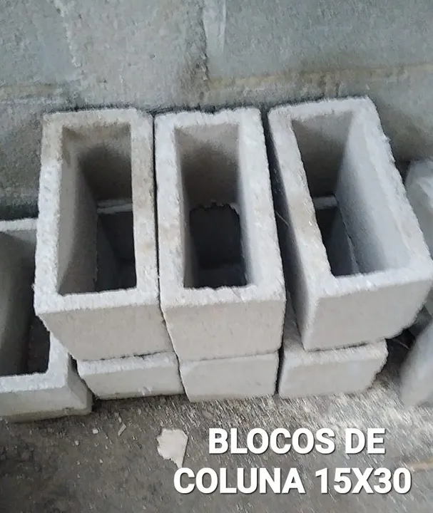 Bloco de coluna 15x30 R$ 3,70