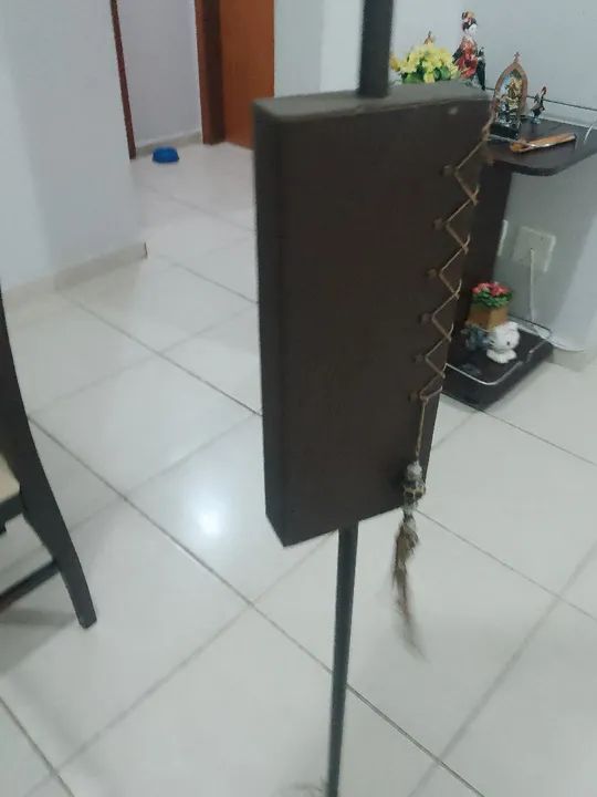 Luminária de chão em estilo rústico - Foto 4