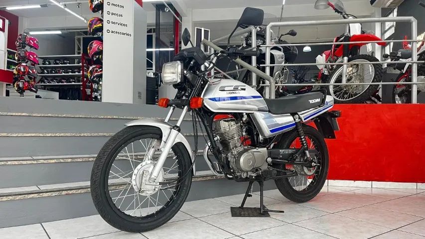 Honda Cg 125 Totay 1990 impecável raridade restaurada nos minimos detalhes - Foto 5