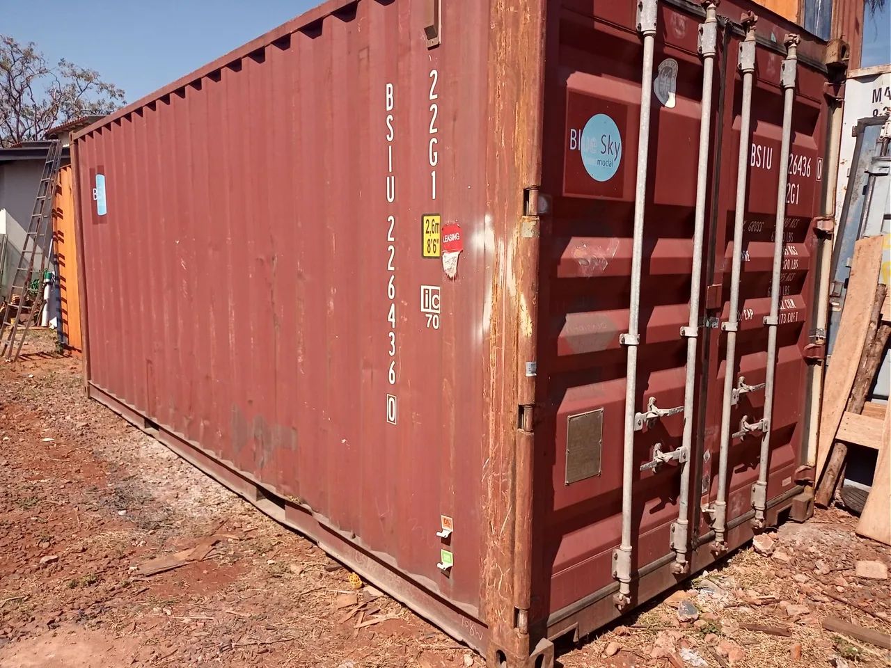 Vendo container marítimo 6 metros  67 9  * - Foto 2