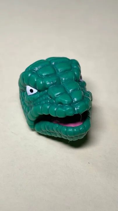 Marvel Legends - Cabeça do Lagarto - Altura 1 cm - ideal p/ custom boneco Legends