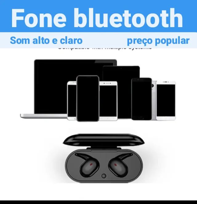 Fone de ouvido bluetooth y30 | formato anatômico com fixador  - Foto 2