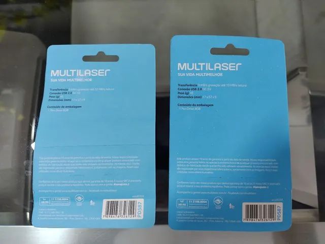 PEN DRIVE MULTILASER E OUTROS 8GB - Foto 3
